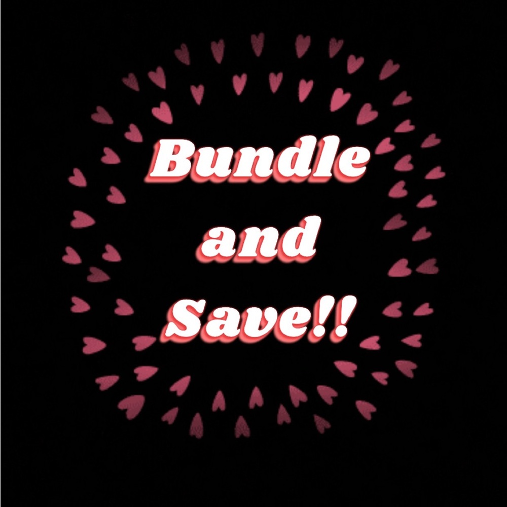 Bundle 2 or more and save 15% !!!